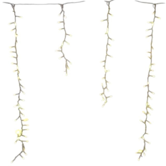 ICELIGHT STARFALL 340XH80CM BIA CALDO BI