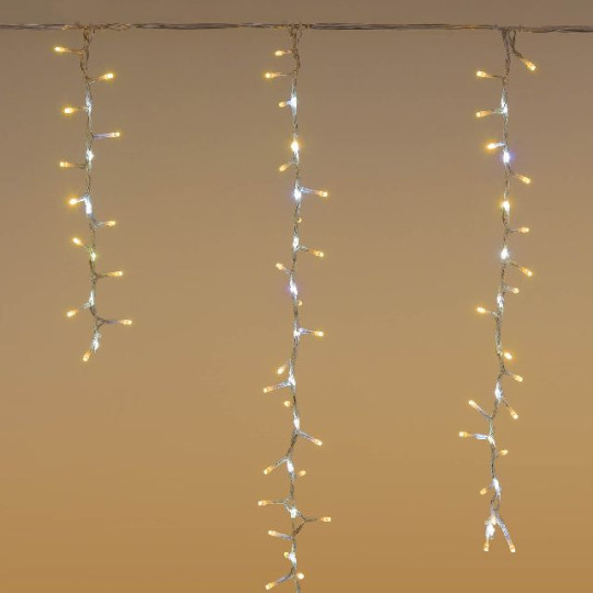 ICELIGHT STARFALL 340XH80CM BIA CALDO BI