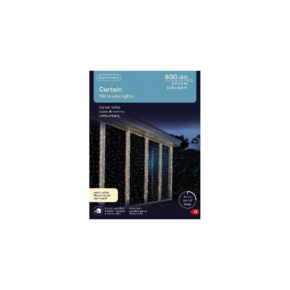 TENDA MICROLED 800L 3,9M B.CALDO