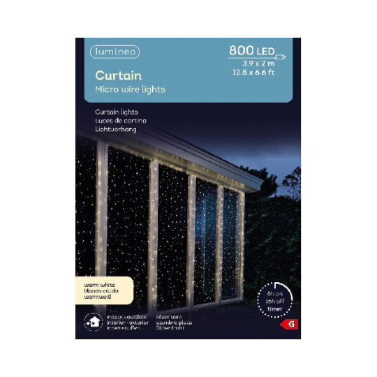 TENDA MICROLED 800L 3,9M B.CALDO