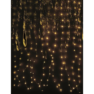 TENDA PIOGGIA 400NANOLED 100XH200CM CALD