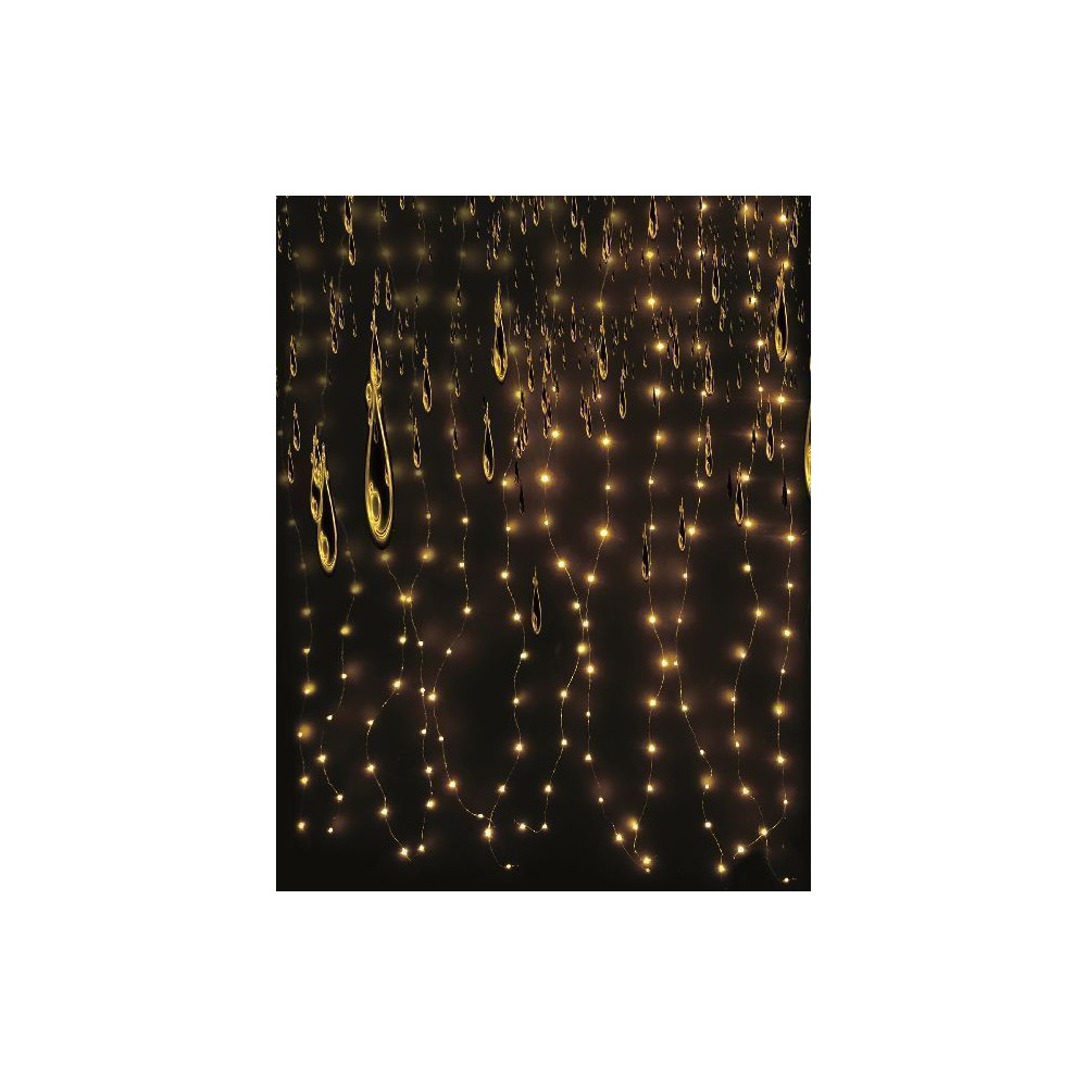 TENDA PIOGGIA 400NANOLED 100XH200CM CALD