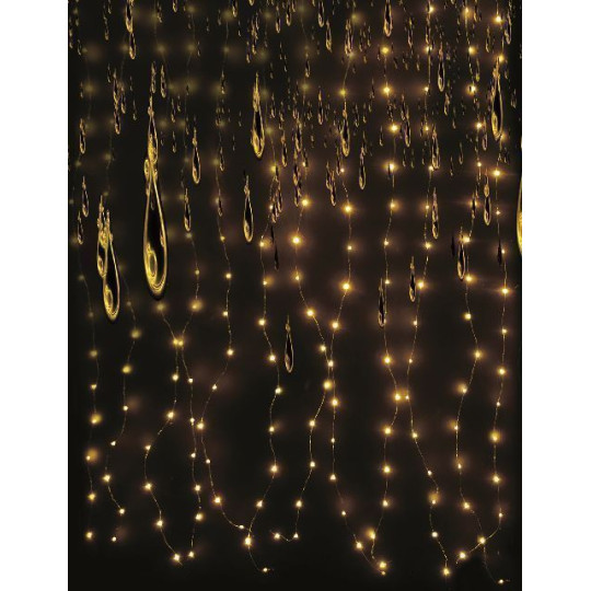 TENDA PIOGGIA 400NANOLED 100XH200CM CALD