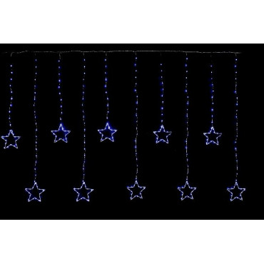 TENDA PIOGGIA STELLE 350LED 360X115 GHIA