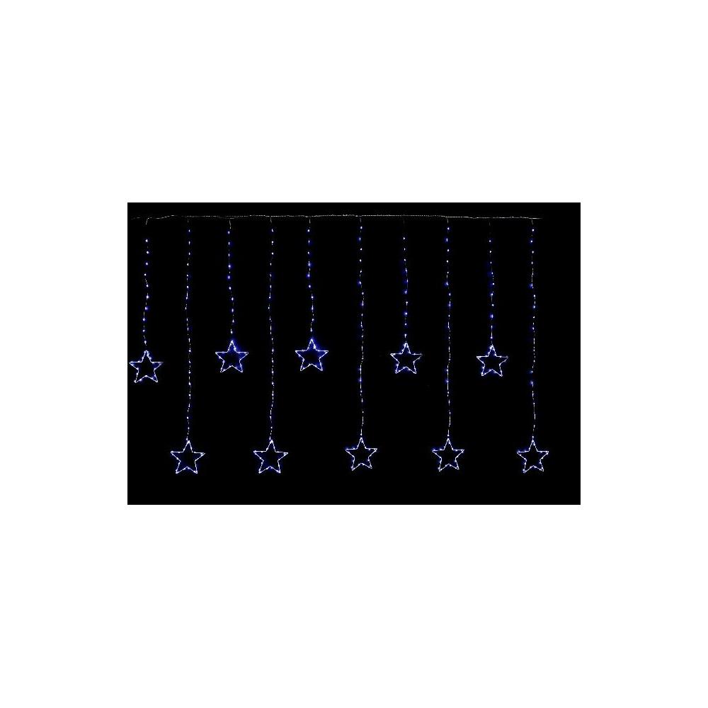 TENDA PIOGGIA STELLE 350LED 360X115 GHIA