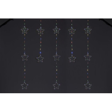 TENDA PIOGGIA STELLE 350LED 360X115 RGB