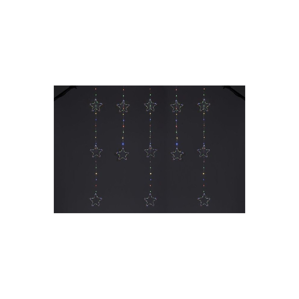 TENDA PIOGGIA STELLE 350LED 360X115 RGB