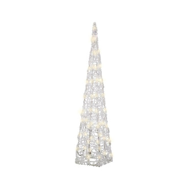 CONO ACRIL D17XH89CM 50LED BIANCO CALDO 2