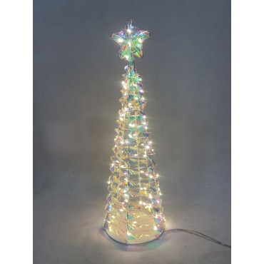 CONO STELLA PET IRRID D12XH40CM 100LED