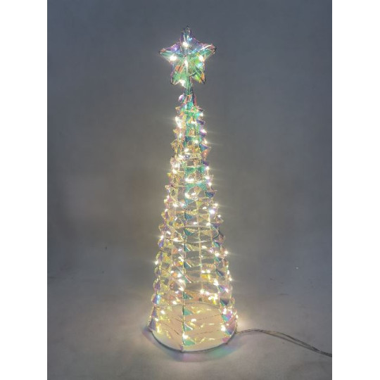 CONO STELLA PET IRRID D12XH40CM 100LED