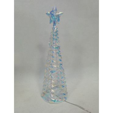 CONO STELLA PET IRRID D12XH40CM 100LED 2