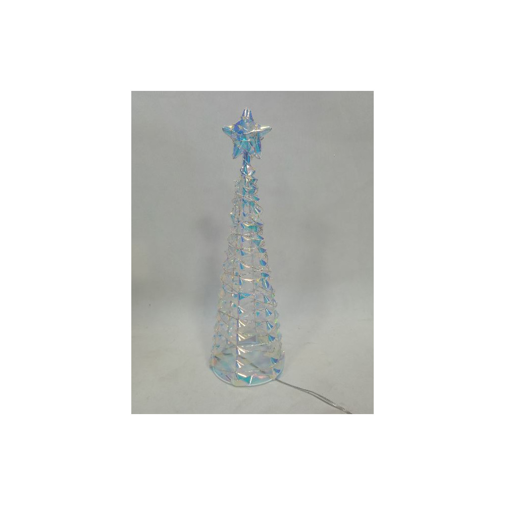 CONO STELLA PET IRRID D12XH40CM 100LED