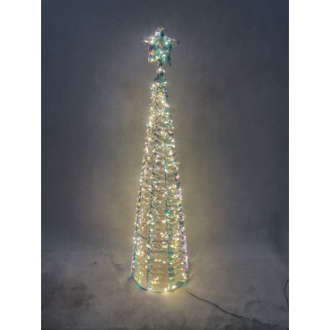 CONO STELLA PET IRRID D20XH80CM 300LED