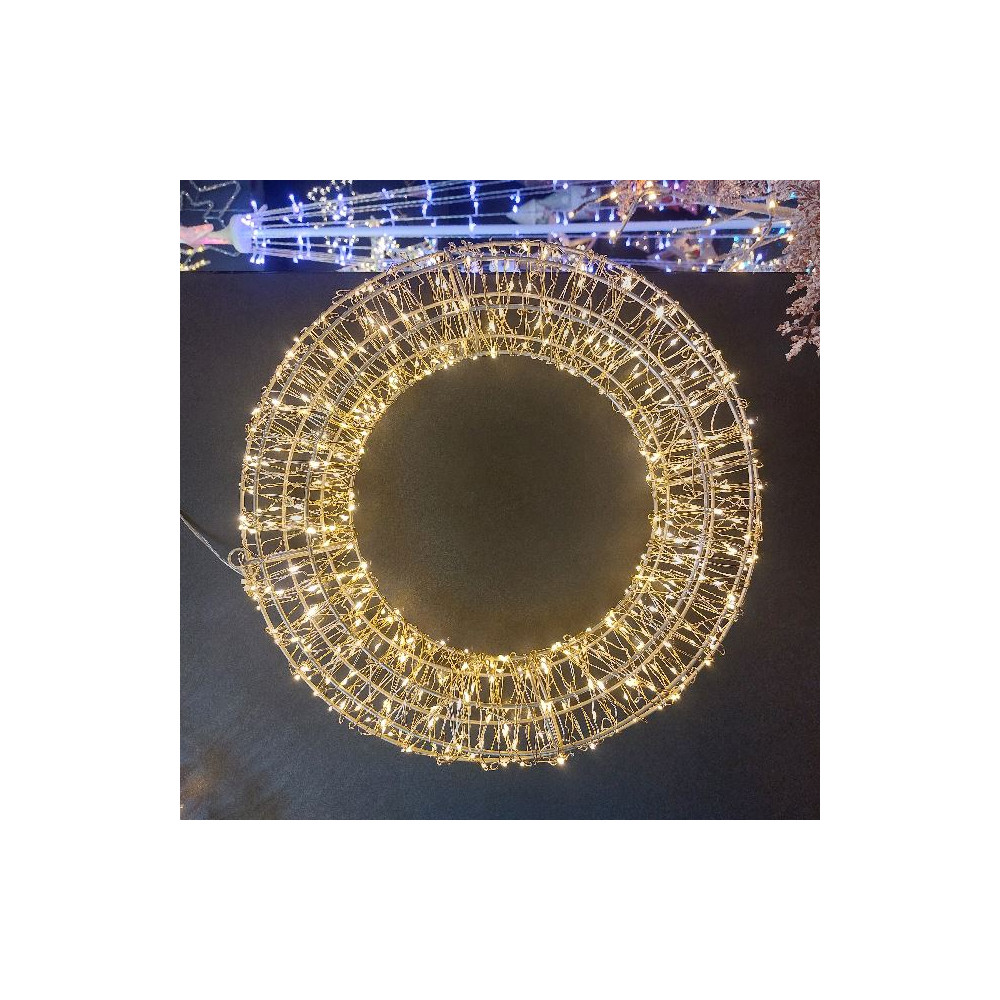 CORONA D38CM 3D CHAMP 480LED WW FLASH