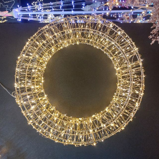 CORONA D38CM 3D CHAMP 480LED WW FLASH