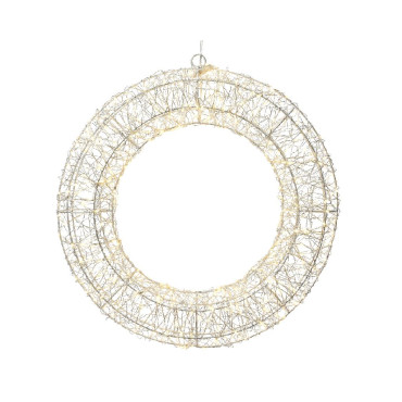 CORONA D38CM 500LED BIANCO CALDO IP44