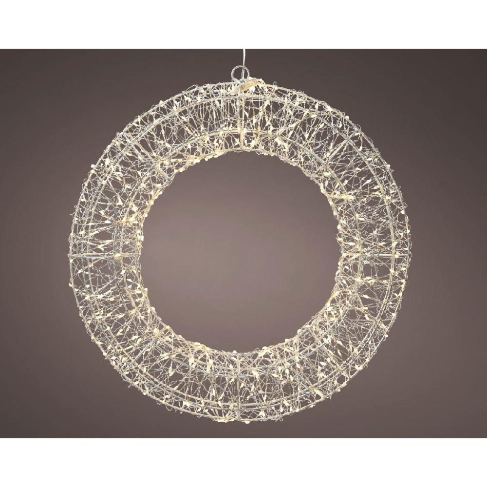 CORONA D38CM 500LED BIANCO CALDO IP44