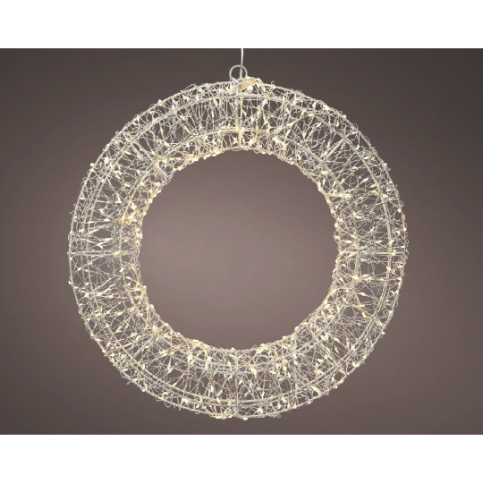 CORONA D38CM 500LED BIANCO CALDO IP44