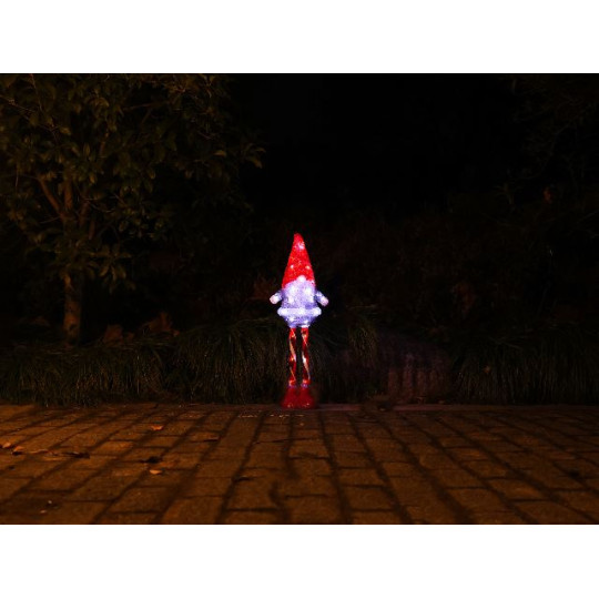 GNOMO ACRIL H68CM BIANCO FREDDO