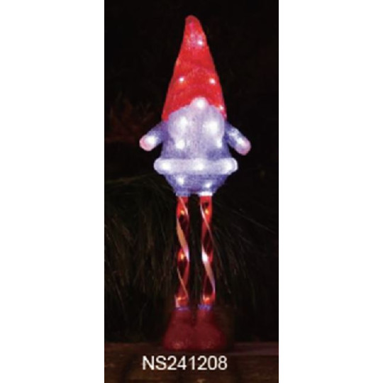 GNOMO ACRIL H68CM BIANCO FREDDO