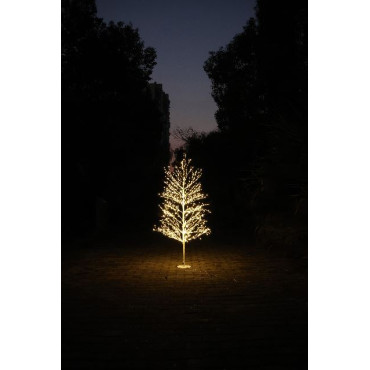 ALBERO 180CM 1500LED BIANCO CALDO OUTD