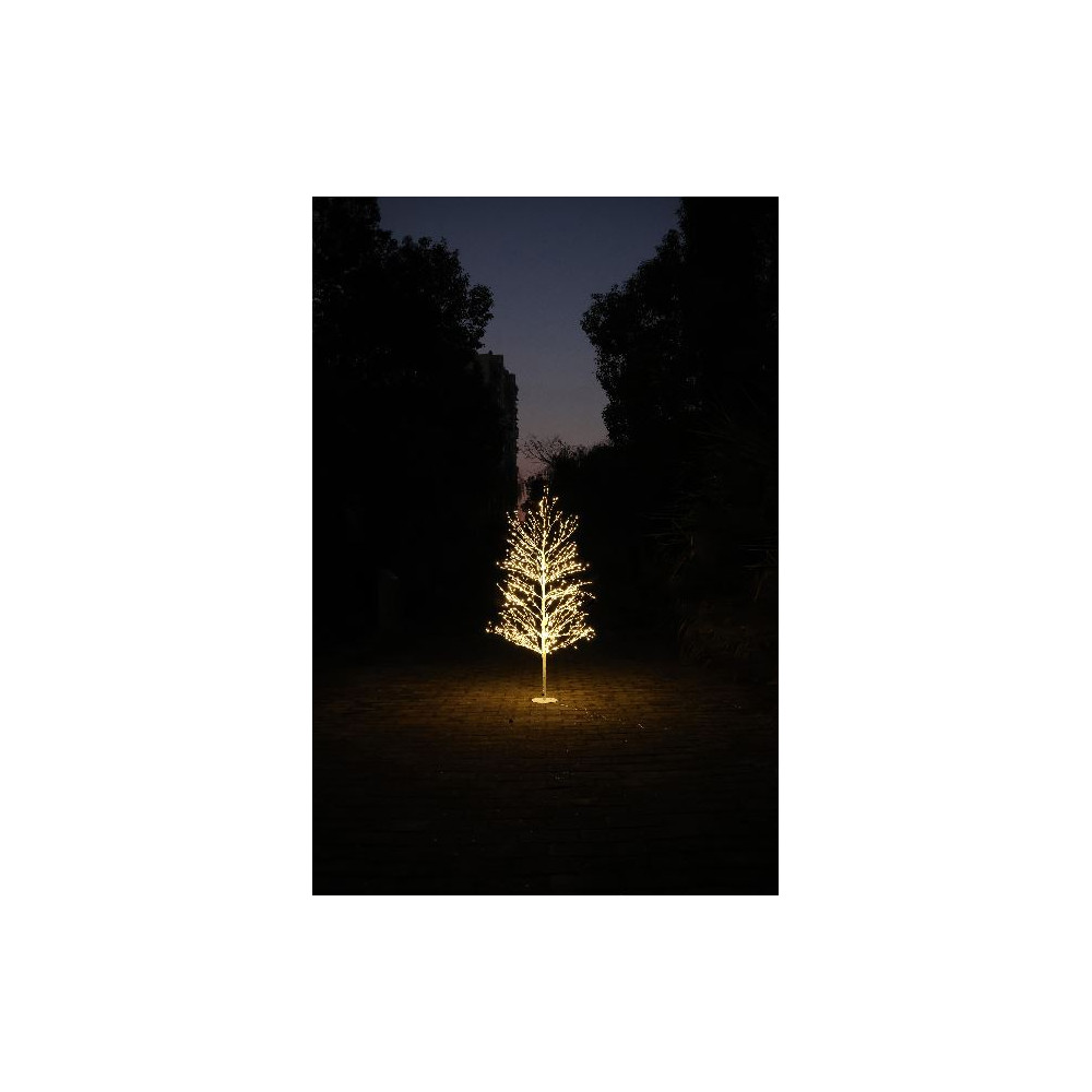 ALBERO 180CM 1500LED BIANCO CALDO OUTD