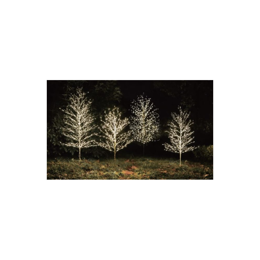 ALBERO 180CM 1500LED BIANCO CALDO OUTD