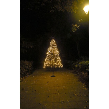 ALBERO 180CM CIUFFI 2250LED CALD C/FLASH
