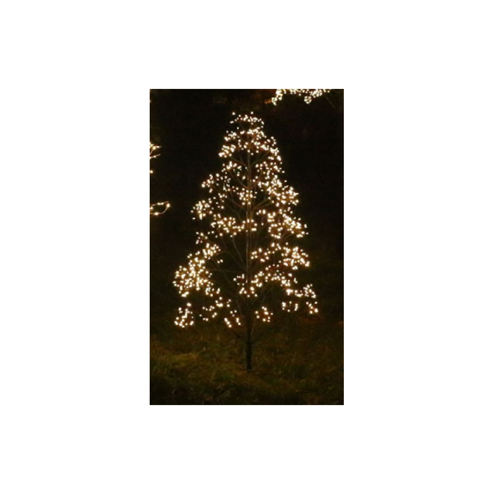 ALBERO 180CM CIUFFI 2250LED CALD C/FLASH
