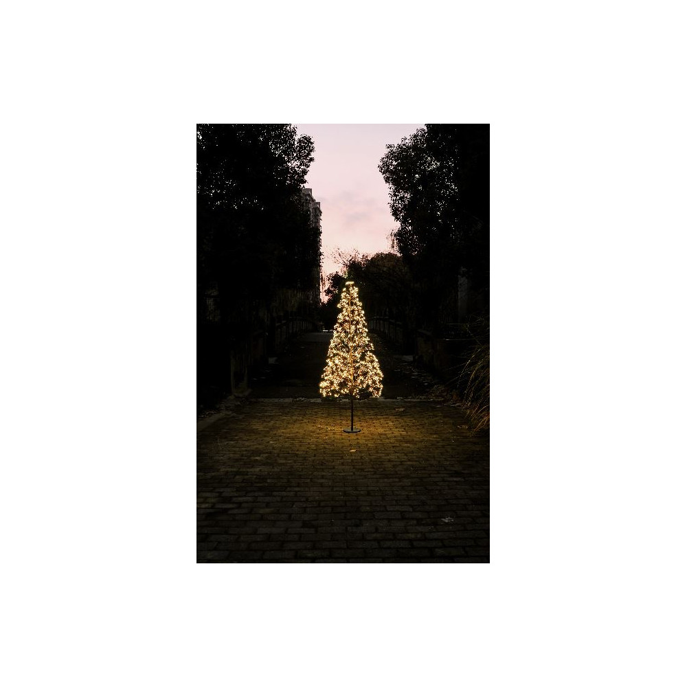 ALBERO 210CM CIUFFI 4200LED CALD C/FLASH