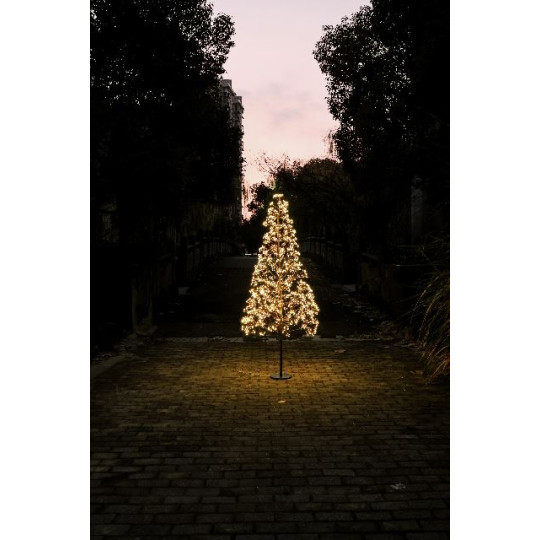 ALBERO 210CM CIUFFI 4200LED CALD C/FLASH
