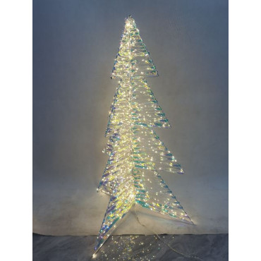 ALBERO 3D PET IRRID H100CM 600LED