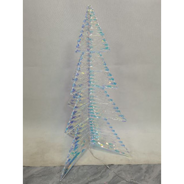 ALBERO 3D PET IRRID H100CM 600LED 2