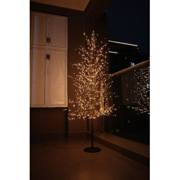 ALBERO MARRONE 150CM 1000LED CLASSIC OUT