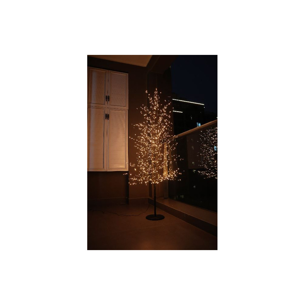 ALBERO MARRONE 150CM 1000LED CLASSIC OUT