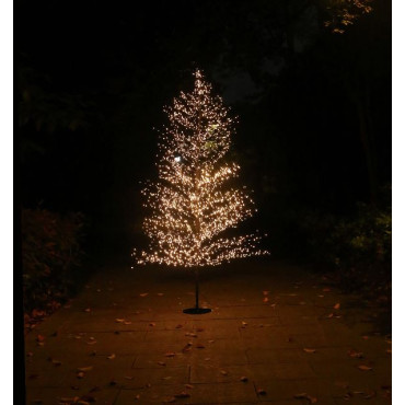 ALBERO MARRONE 180CM 1500LED CLASSIC OUT