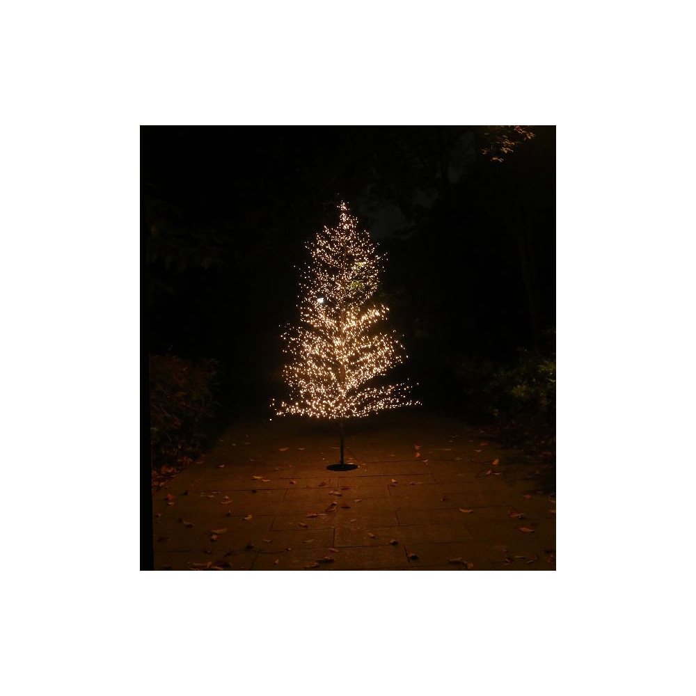 ALBERO MARRONE 180CM 1500LED CLASSIC OUT