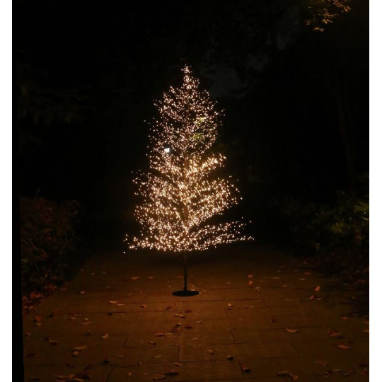 ALBERO MARRONE 180CM 1500LED CLASSIC OUT