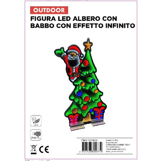 ALBERO C/SANTA INFINITY C/BASE 120X73CM