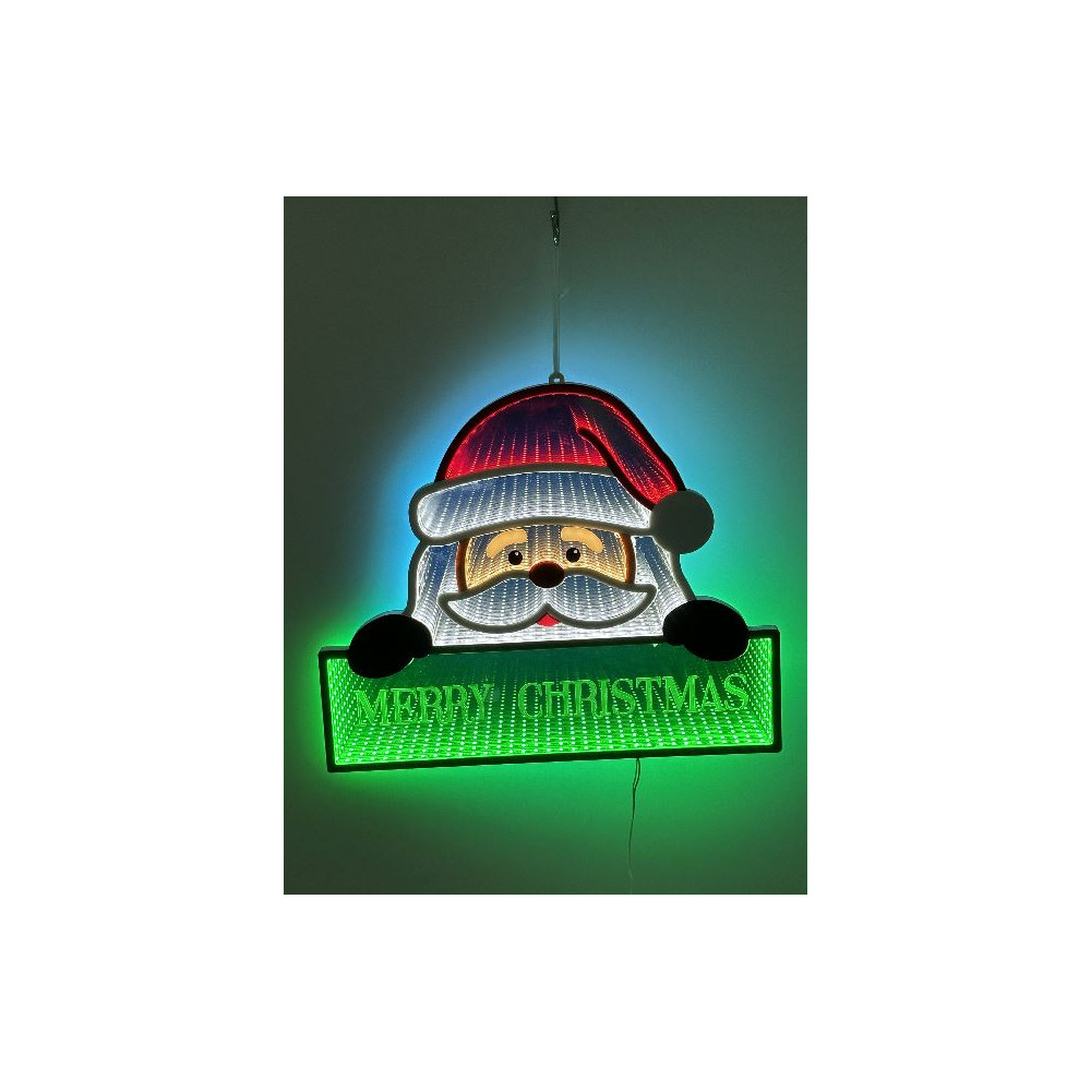DECO SANTA USB INFINITY 40X1XH34CM