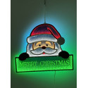 DECO SANTA USB INFINITY 40X1XH34CM