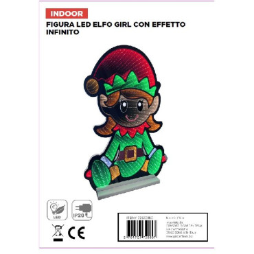 ELFO FEMMINA SEDUTA INFINITY 60CM 2