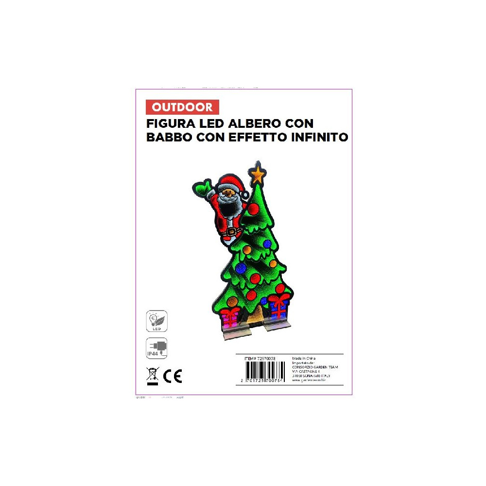 ALBERO C/SANTA INFINITY C/BASE 120X73CM