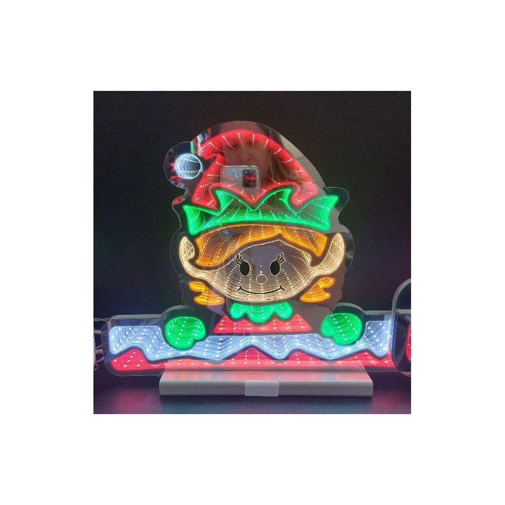 ELFO FEMMINA INFINITY C/BASE 38X30CM