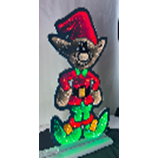 ELFO IN PIEDI INFINITY C/BASE 37X60CM