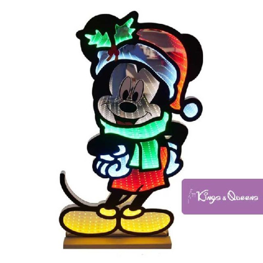 INFINITY LIGHT MICKEY SCARF CHRISTMAS 40