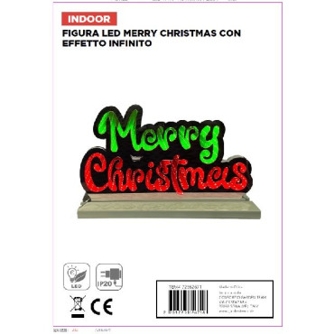 MERRY CHRISTMAS INFINITY C/BASE 40X24,6C 2