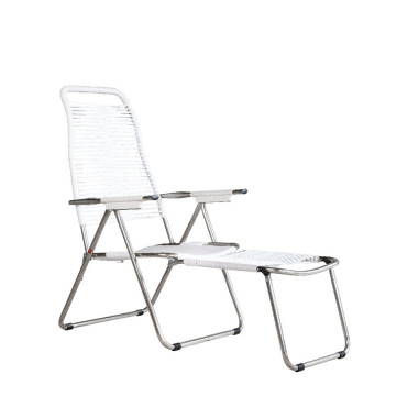 POLTRONA CORD SPAGHETTI ALU BIANCO