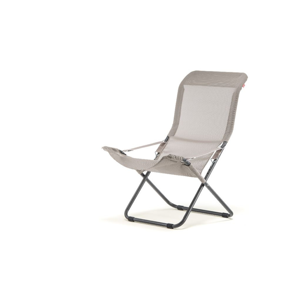 POLTRONA FIESTA ACCIAIO TORTORA