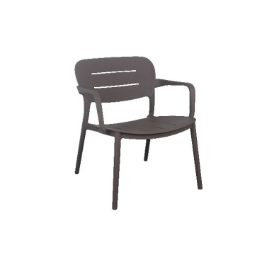 SEDIA TERRY C/BR PP TAUPE